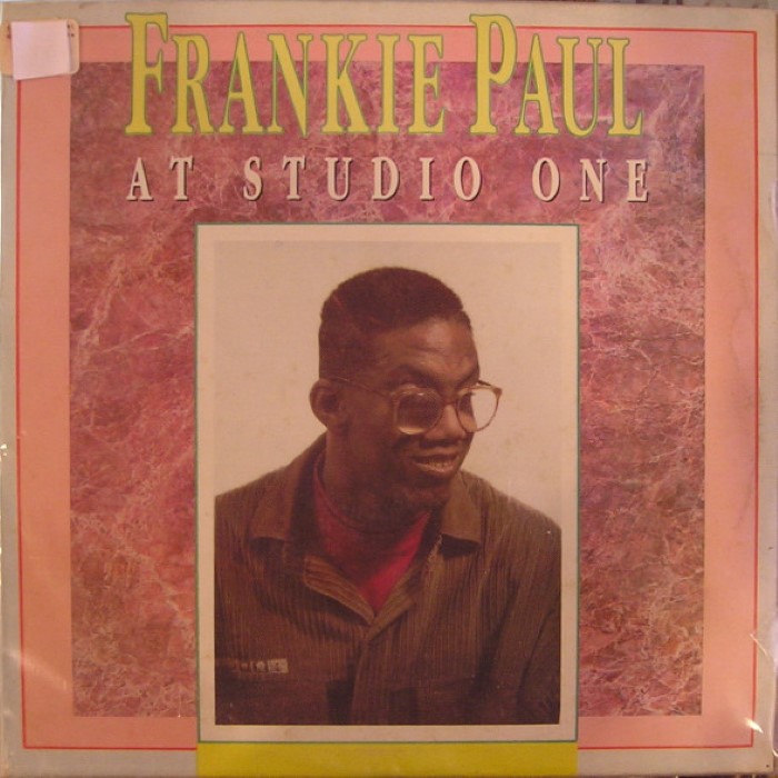 Frankie Paul at Studio One