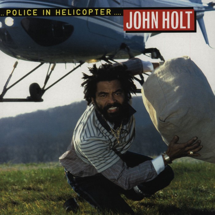 Police in Helicopter