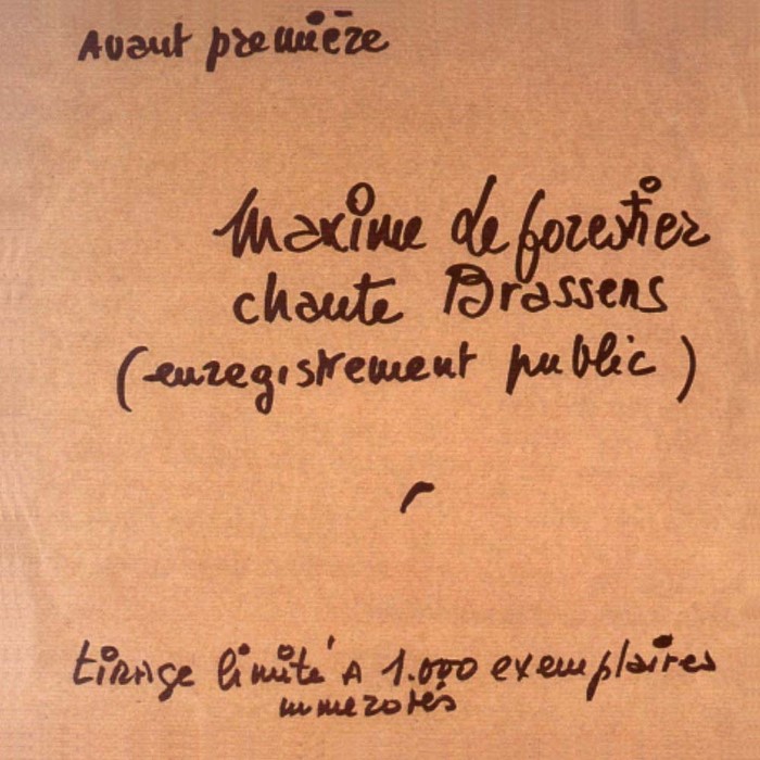 Maxime Le Forestier chante Brassens