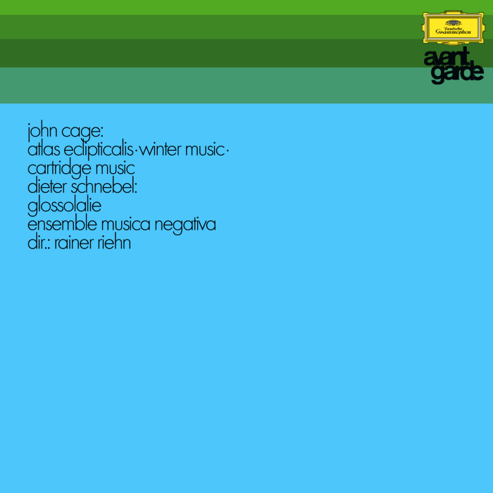 Atlas Eclipticalis • Winter Music • Cartridge Music / Glossolalie