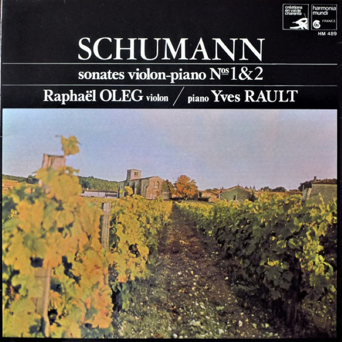 Sonates pour violon et piano - Raphaël Oleg - Yves Rault