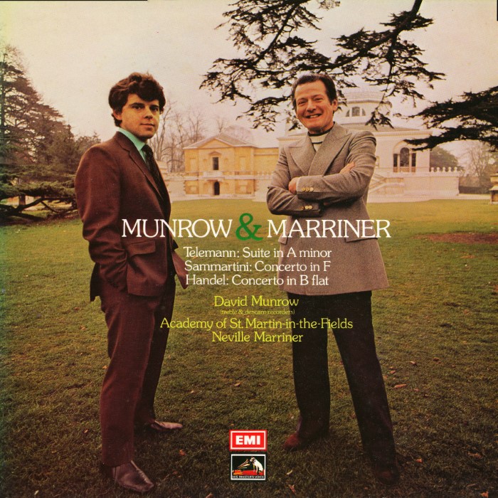 Telemann: Suite in A minor / Sammartini: Concerto in F / Handel: Concerto in B flat