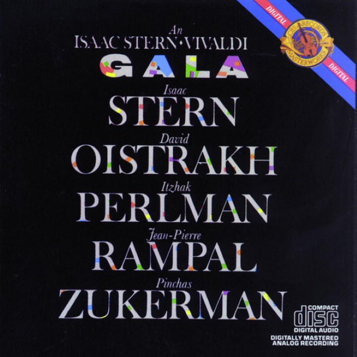 An Isaac Stern Vivaldi Gala (Isaac Stern; David Oistrakh; Itzhak Perlman; Jean-Pierre Rampal; Pinchas Zukerman)