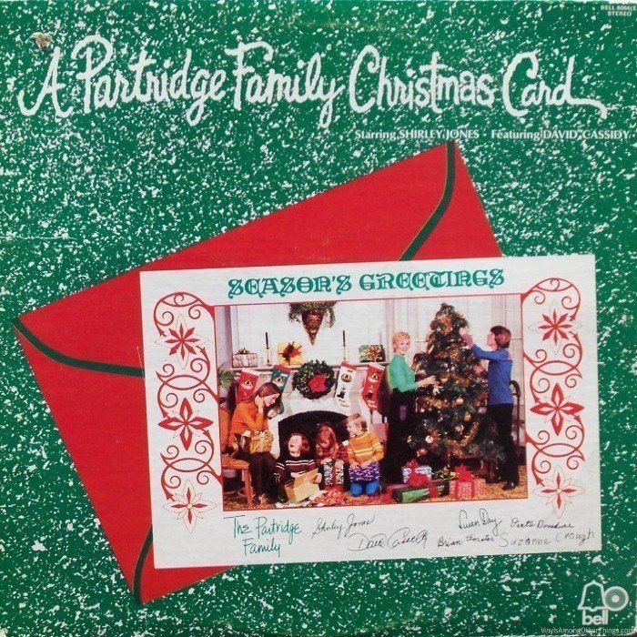 A Partridge Family Christmas Card