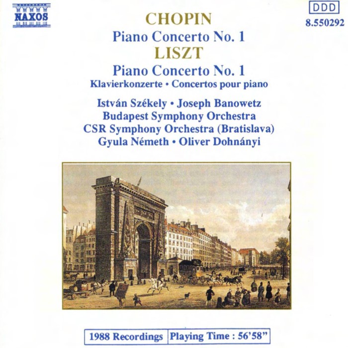 Chopin: Piano Concerto No. 1 / Liszt: Piano Concerto No. 1