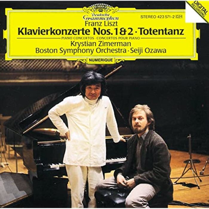 Klavierkonzert No. 1 / Klavierkonzert No. 2 / Totentanz (Boston Symphony Orchestra feat. conductor: Seiji Ozawa, piano: Krystian Zimmerman)