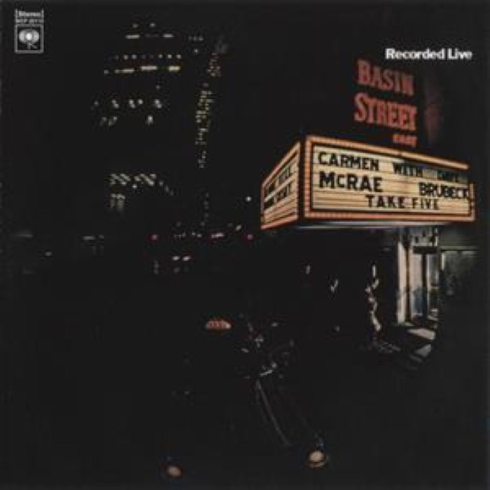 Take Five at Basin Street East by Carmen McRae