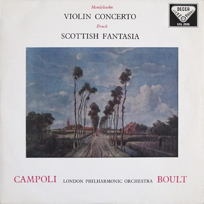 Mendelssohn: Concerto for Violin & Orchestra / Bruch: Scottish Fantasy
