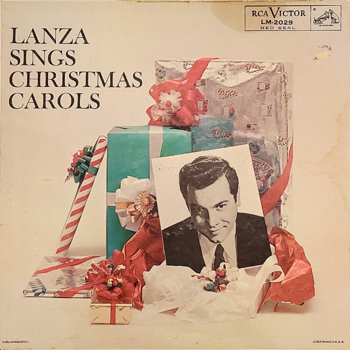 Lanza Sings Christmas Carols
