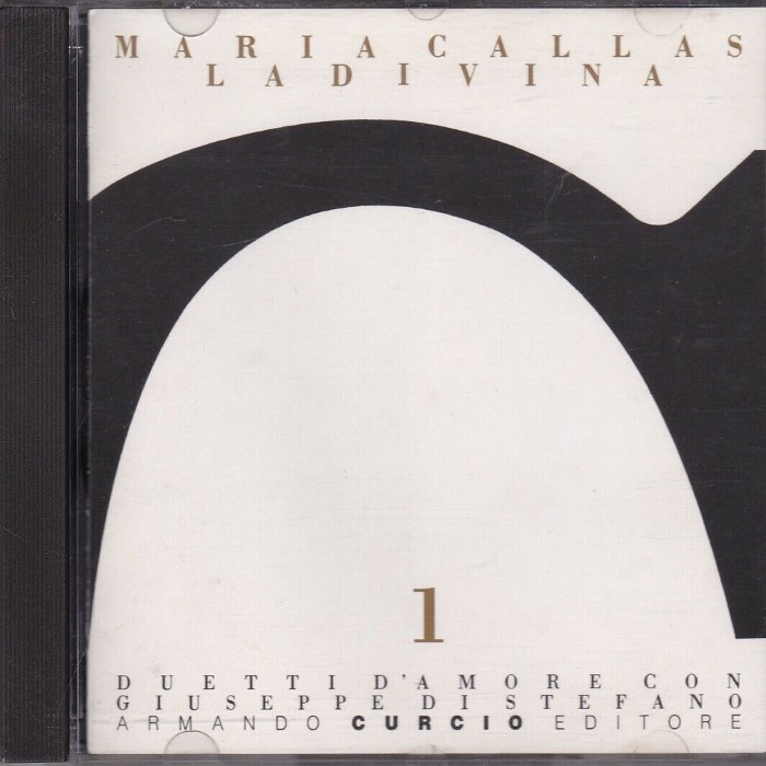 Maria Callas La Divina - Duetti d´amore con Di Stefano