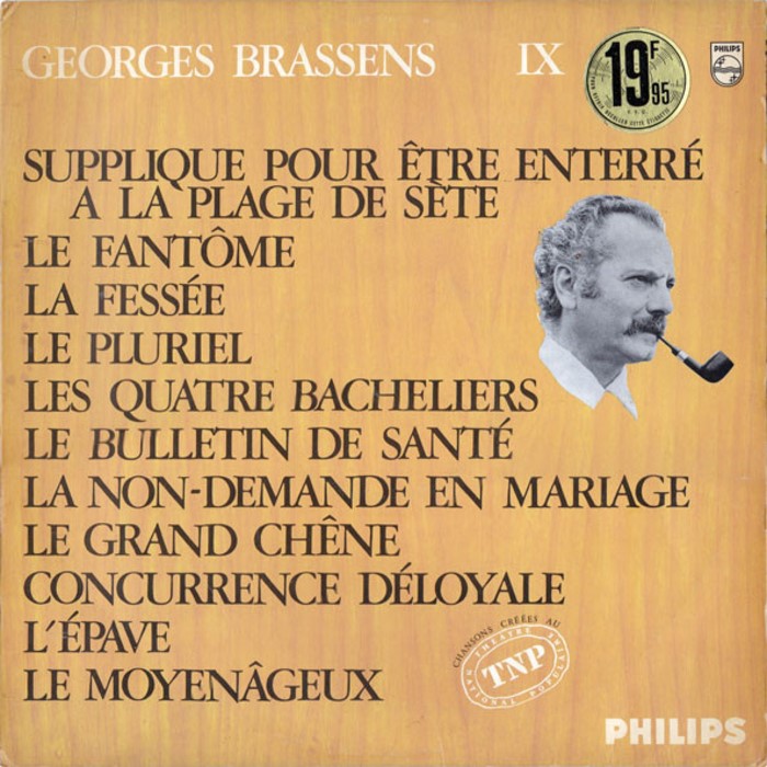 Volume 9 : Supplique pour être enterré à la plage de Sète