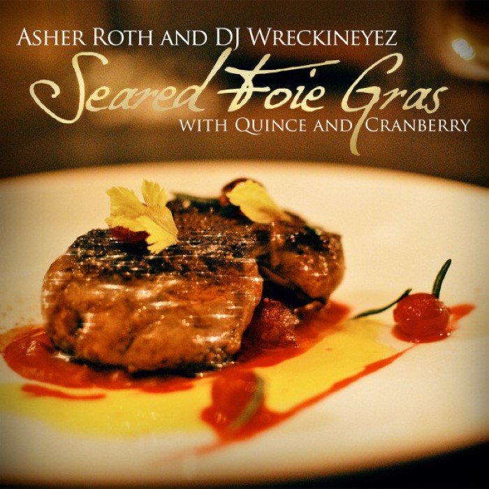 Seared Foie Gras With Quince and Cranberry