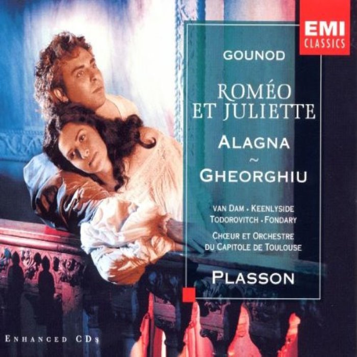 Roméo et Juliette (Chœr et Orchestre du Capitole de Toulouse, feat. conductor: Michel Plasson, singers: Alagna, Gheorgiu, van Dam)
