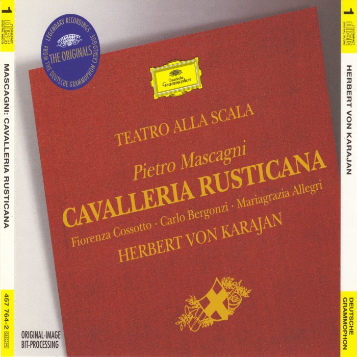Cavalleria Rusticana (Coro e Orchestra del Teatro alla Scala feat. conductor: Herbert von Karajan)