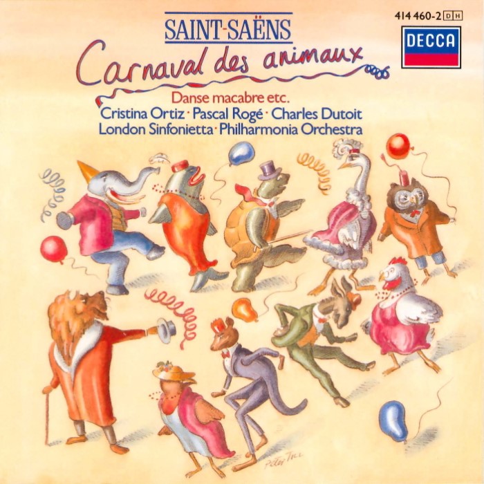 Le Carnaval des animaux (London Sinfonietta, Philharmonia Orchestra feat. conductor: Charles Dutoit)