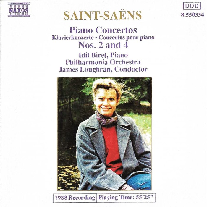 Piano Concertos Nos. 2 & 4 (Philharmonia Orchestra feat. conductor: James Loughran, piano: Idil Biret)