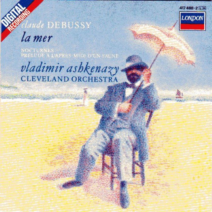 La mer / Nocturnes / Prélude à l'après-midi d'un faune (The Cleveland Orchestra, conductor: Vladimir Ashkenazy)