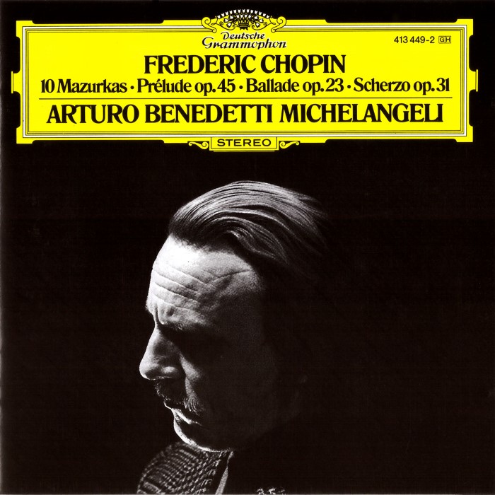 10 Mazurkas / Prélude, op. 45 / Ballade, op. 23 / Scherzo, op. 31