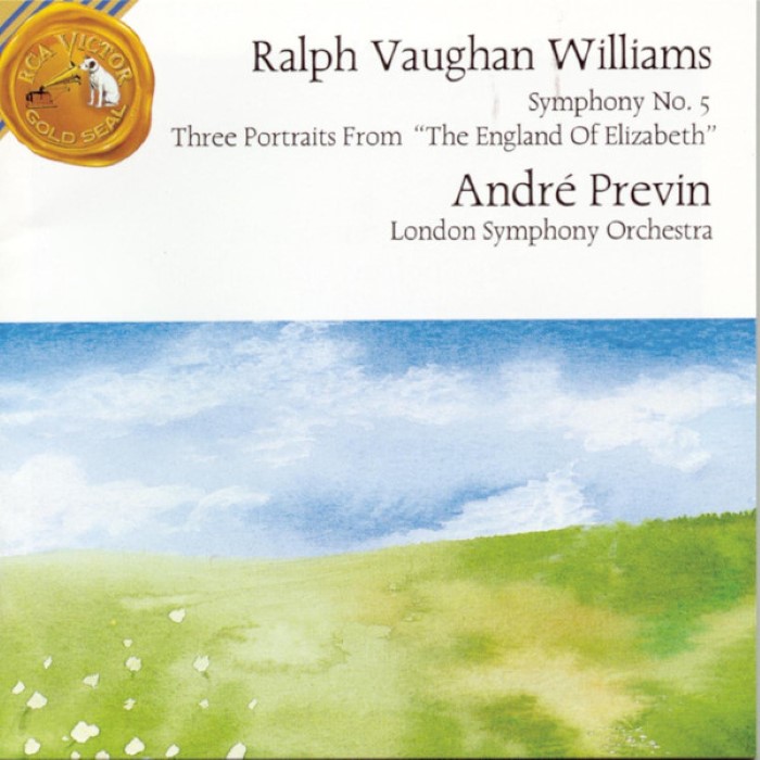 Vaughan Williams: Symphony No. 5; Three Portraits from "The England of Elizabeth"; Concerto in F Minor for Bass Tuba