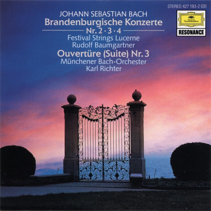 Brandenburgische Konzerte Nr. 2 · 3 · 4 / Ouvertüre (Suite) Nr. 3