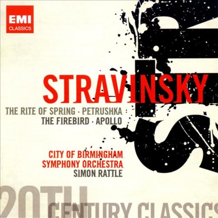 The Rite of Spring / Petrushka / The Firebird / Apollo (City of Birmingham Symphony Orchestra feat. conductor: Sir Simon Rattle, piano: Peter Donohoe)