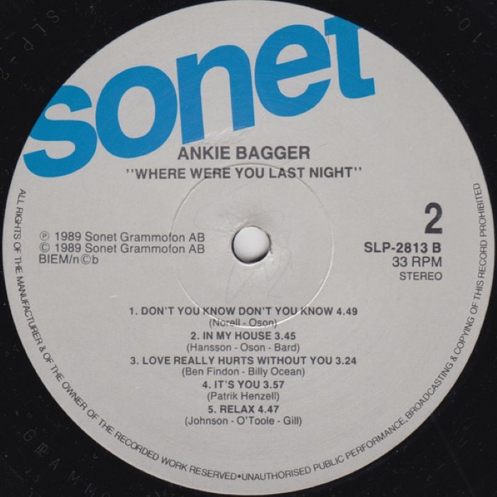 Where Were You Last Night