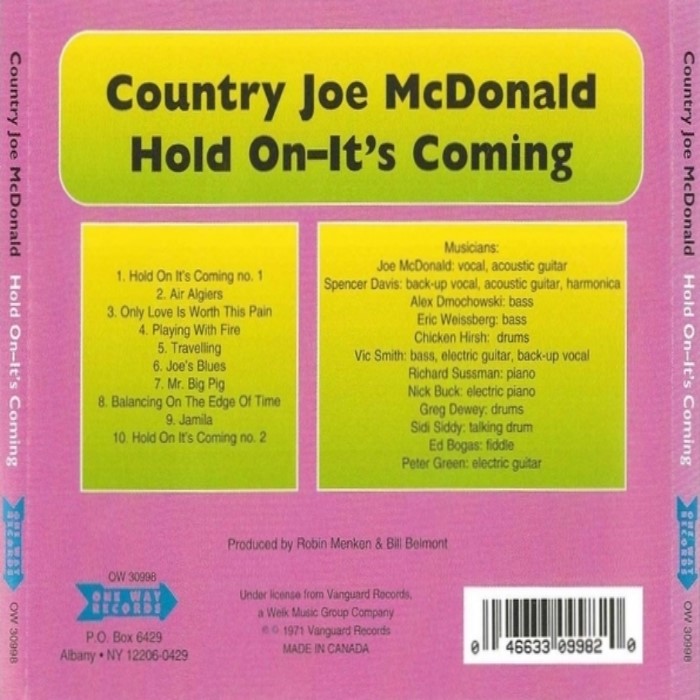 Hold On It's Coming