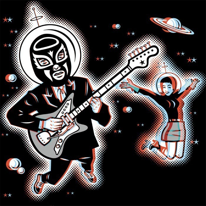 Supersonic Guitars in 3-D