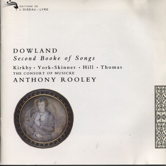 Second Booke of Songs(1600)