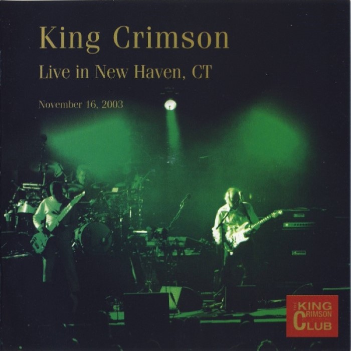 Live in New Haven, CT – November 16, 2003