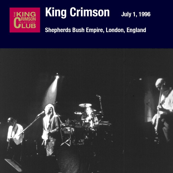 The Collectable King Crimson, Volume Three: Live at the Shepherds Bush Empire, London, 1996