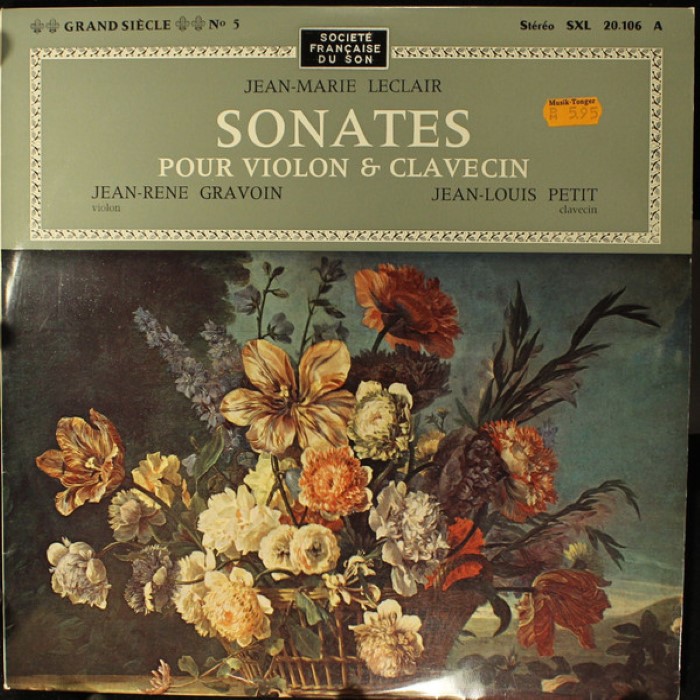 Sonates pour violon & basse continue : extraites du livre IV
