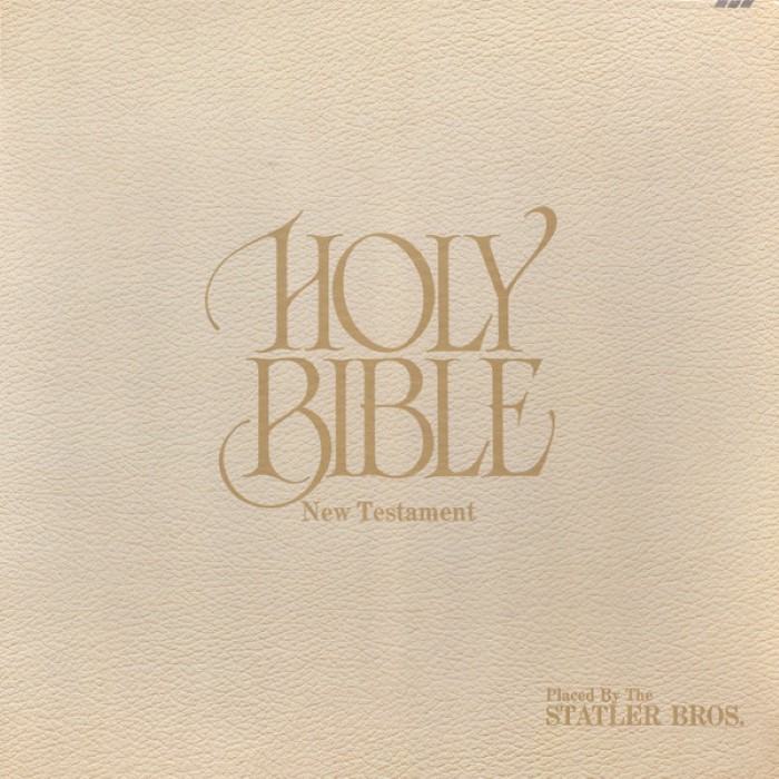Holy Bible: The New Testament
