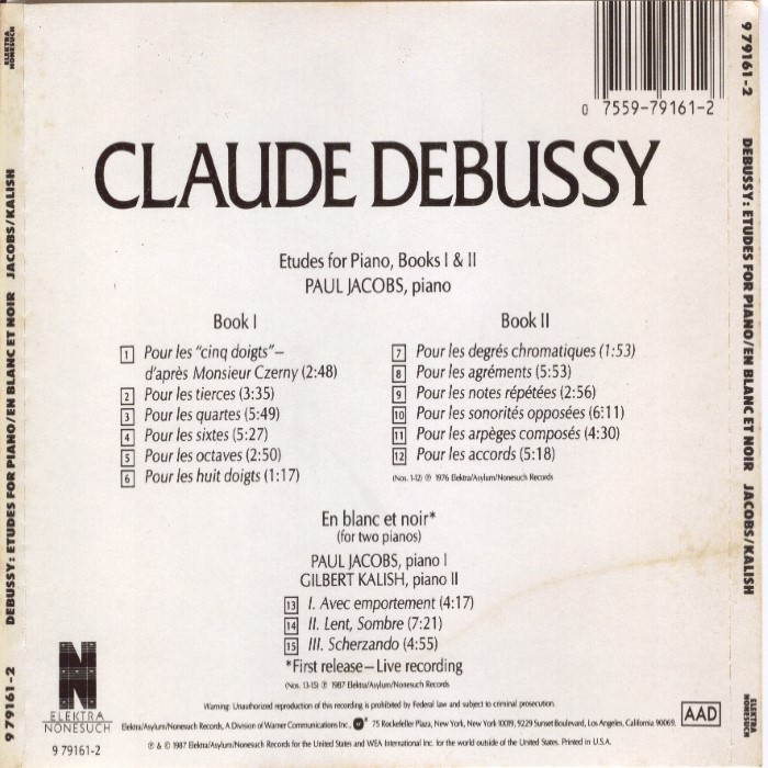 Etudes for Piano, Books I & II