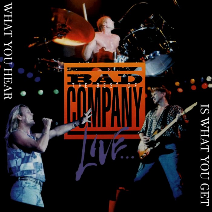 The Best Of Bad Company Live... What You Hear Is What You Get