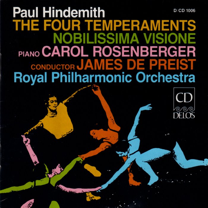 The Four Temperaments / Nobilissima Visione (Royal Philharmonic Orchestra feat. conductor: James de Preist, piano: Carol Rosenberger)