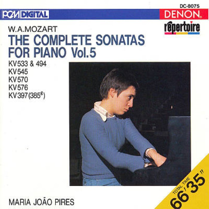 Mozart: The Complete Sonatas for Piano, Volume 5