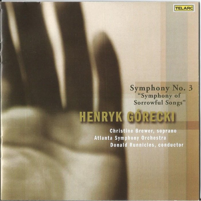 Symphony No. 3 "Symphony of Sorrowful Songs" (Atlanta Symphony Orchestra, feat. conductor: Donnald Runnicles, soprano: Christine Brewer)
