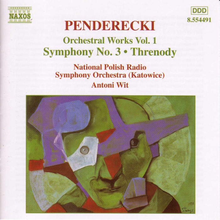 Orchestral Works, Volume 1: Symphony no. 3 / Threnody