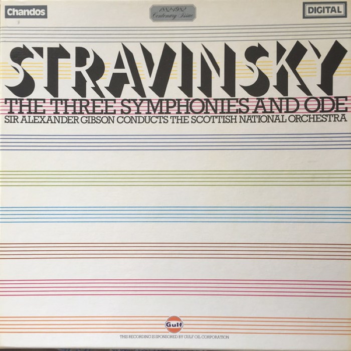 The Three Symphonies and Ode