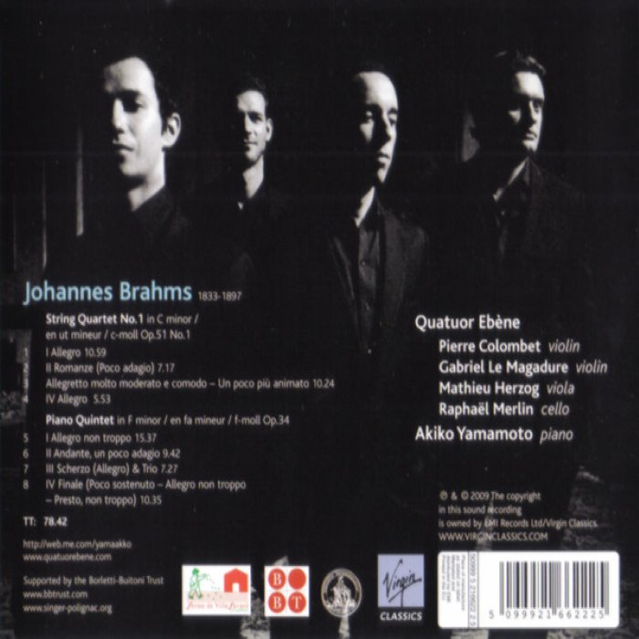 String Quartet No. 1 in C minor / Piano Quintet in F minor