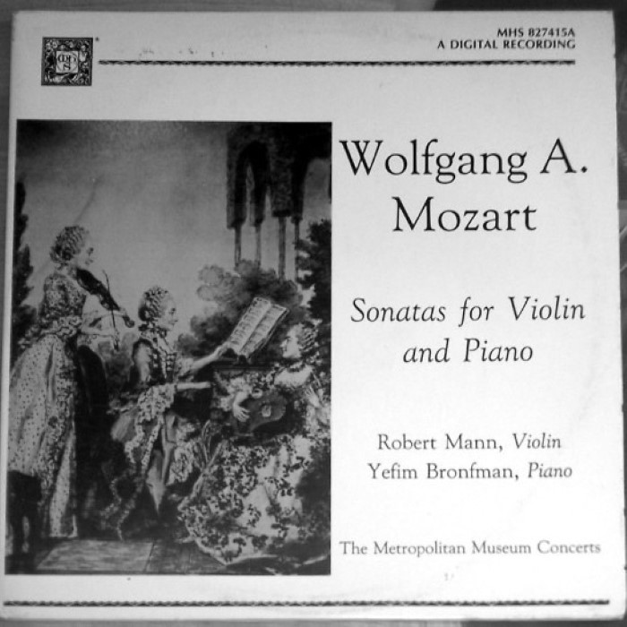 Sonatas for Piano and Violin