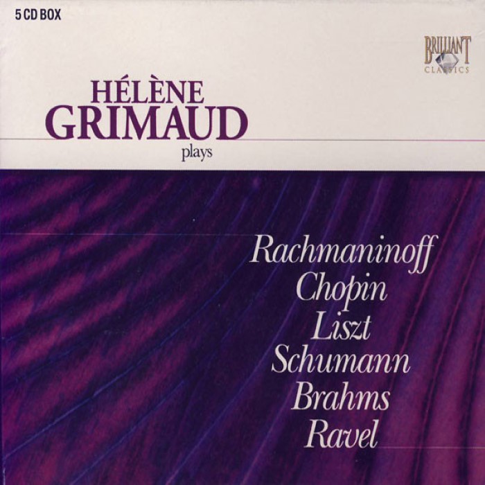 Hélène Grimaud plays Rachmaninoff, Chopin, Liszt, Schumann, Brahms, Ravel