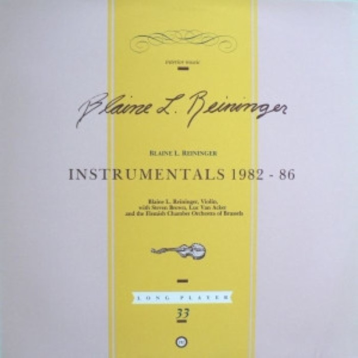 Instrumentals 1982-86