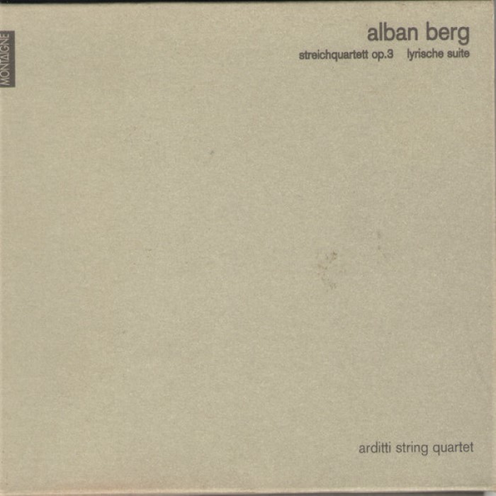 Streichquartett Op. 3 / Lyrische suite (Arditti String Quartet)