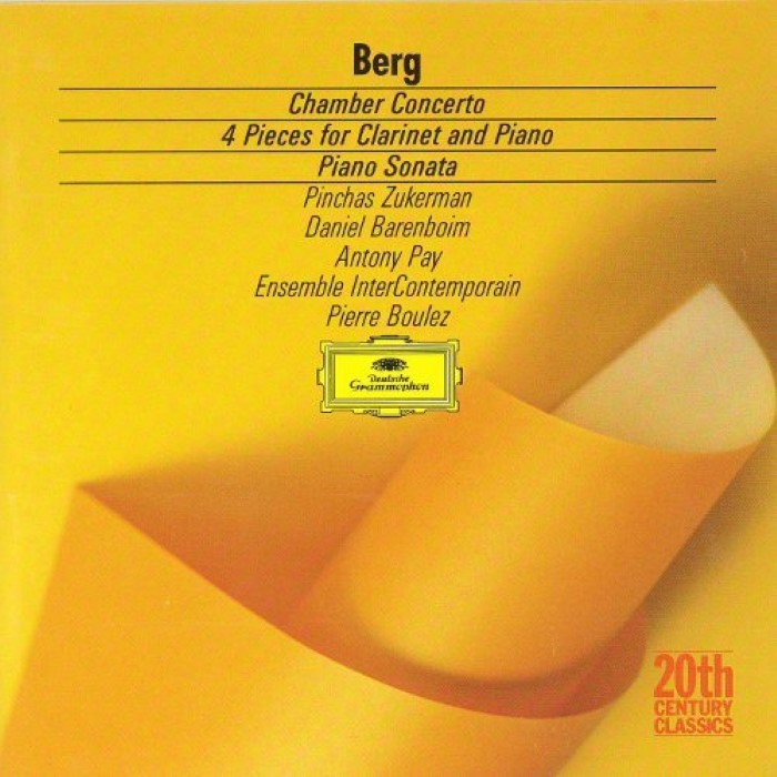 Chamber Concerto / 4 Pieces for Clarinet and Piano / Piano Sonata