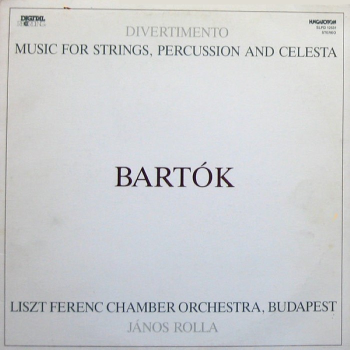 Music for Strings, Percussion and Celesta / Divertimento