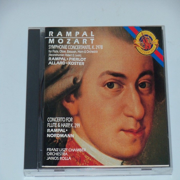 Symphonie Concertante, K. 297B / Concerto for Flute & Harp, K. 299