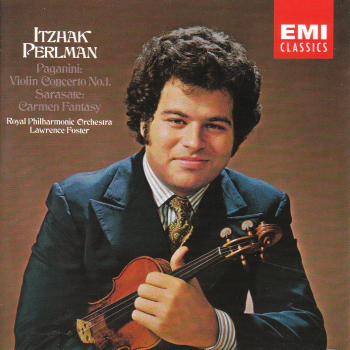 Paganini: Violin Concerto no. 1 / Sarasate: Carmen Fantasy