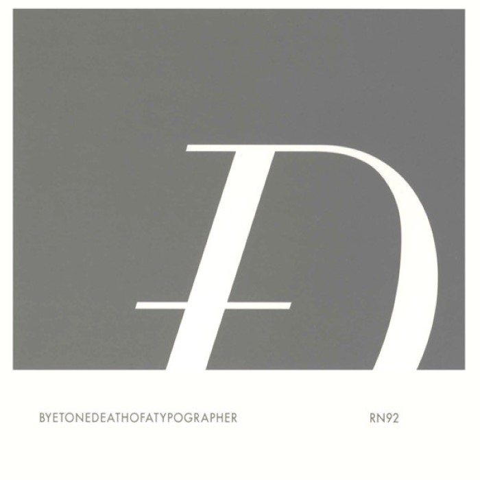 Death of a Typographer